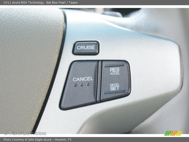 Bali Blue Pearl / Taupe 2011 Acura MDX Technology