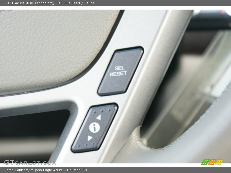 Bali Blue Pearl / Taupe 2011 Acura MDX Technology