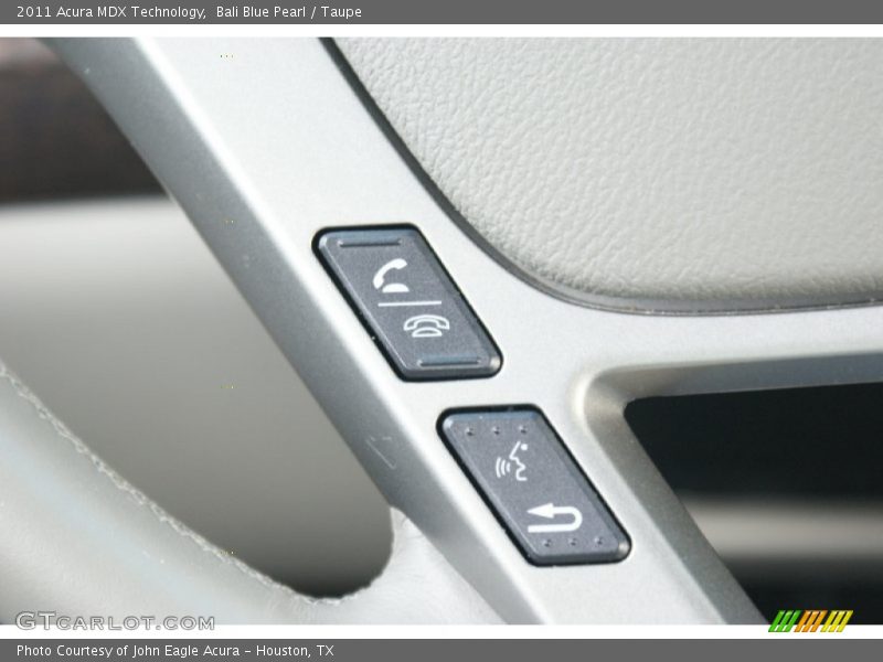 Bali Blue Pearl / Taupe 2011 Acura MDX Technology