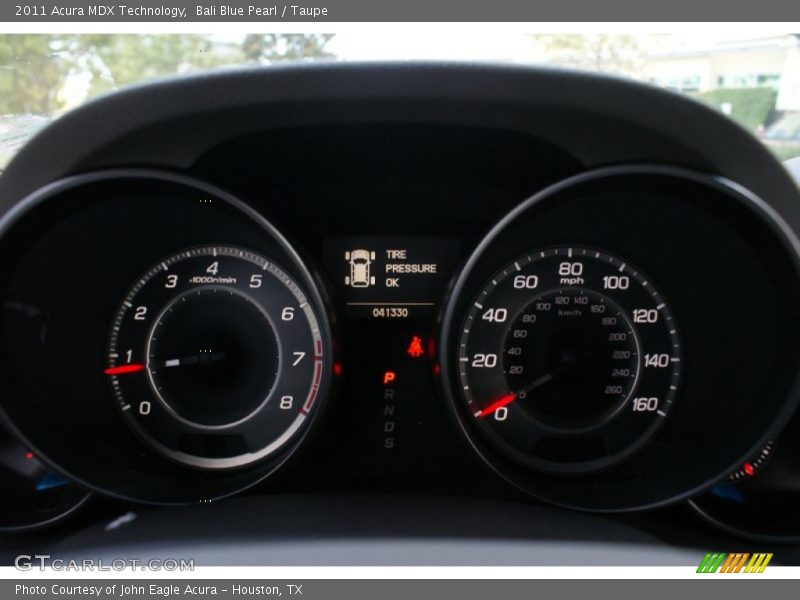 Bali Blue Pearl / Taupe 2011 Acura MDX Technology