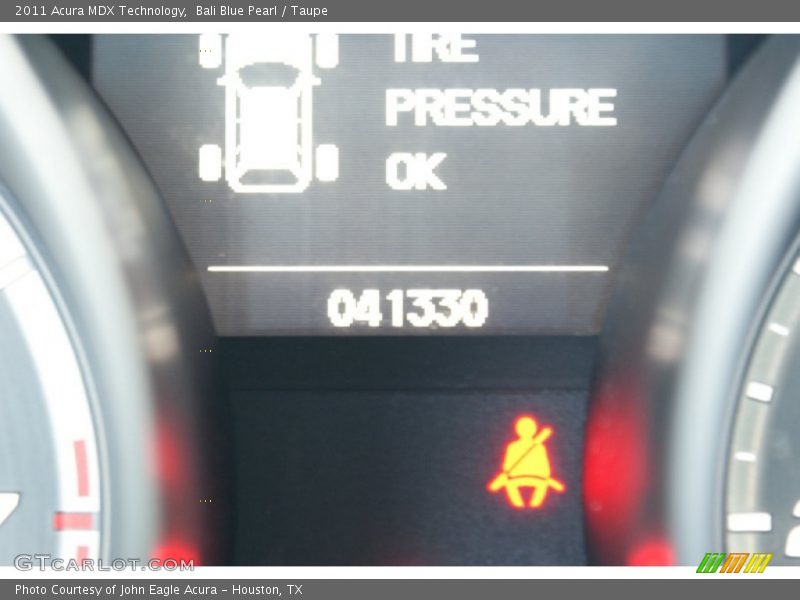 Bali Blue Pearl / Taupe 2011 Acura MDX Technology