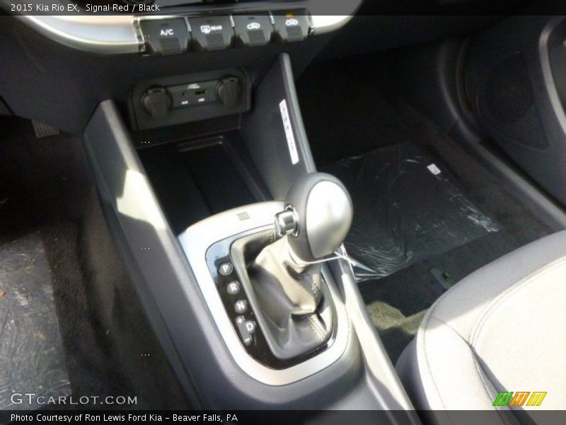 Signal Red / Black 2015 Kia Rio EX