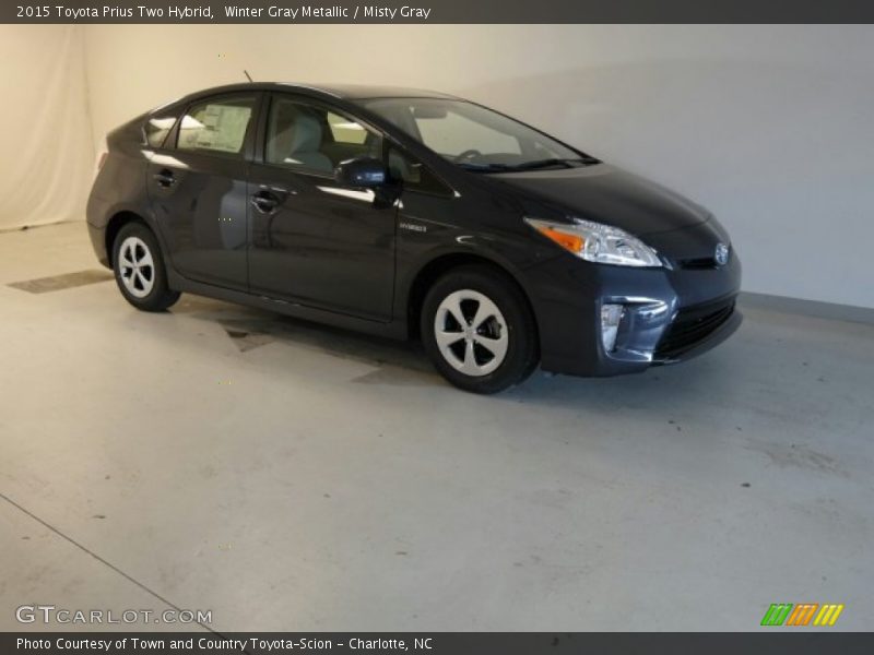 Front 3/4 View of 2015 Prius Two Hybrid