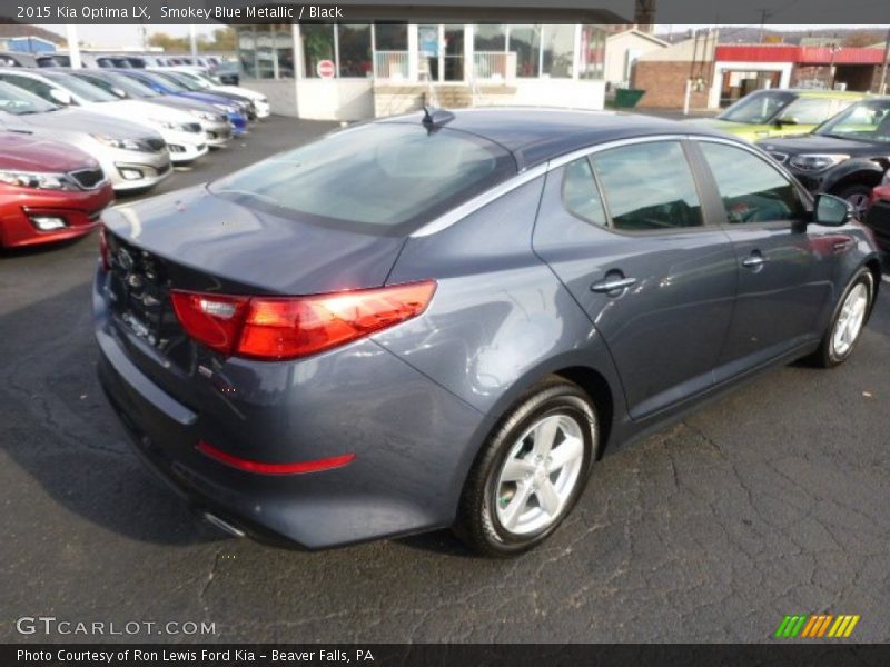 Smokey Blue Metallic / Black 2015 Kia Optima LX