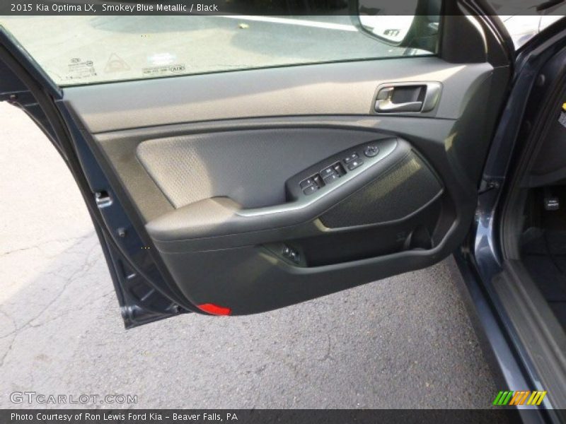 Smokey Blue Metallic / Black 2015 Kia Optima LX