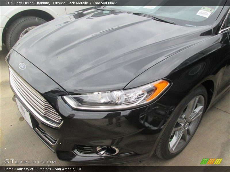 Tuxedo Black Metallic / Charcoal Black 2015 Ford Fusion Titanium