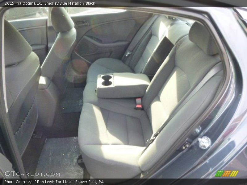 Smokey Blue Metallic / Black 2015 Kia Optima LX