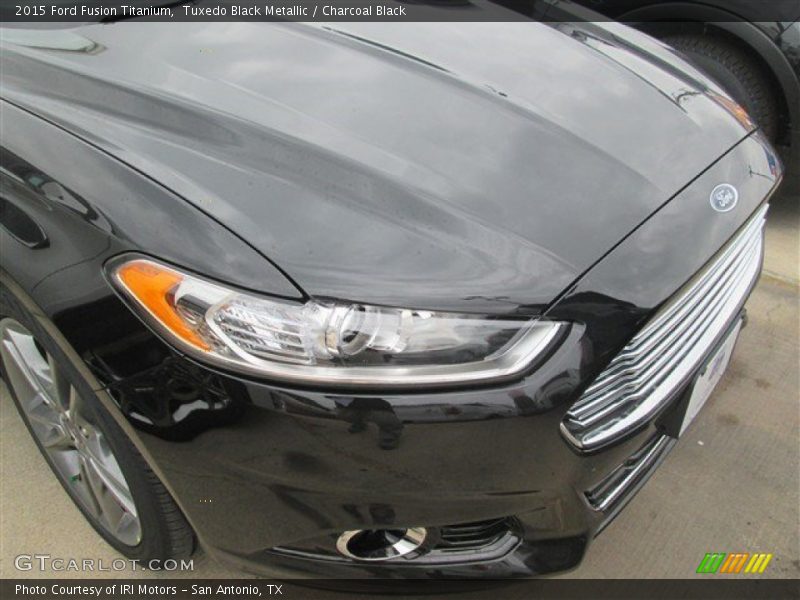 Tuxedo Black Metallic / Charcoal Black 2015 Ford Fusion Titanium