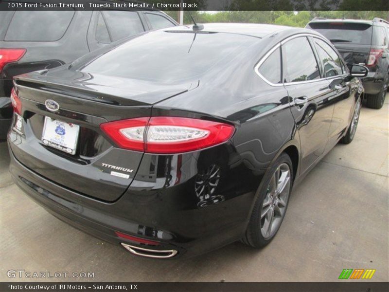 Tuxedo Black Metallic / Charcoal Black 2015 Ford Fusion Titanium