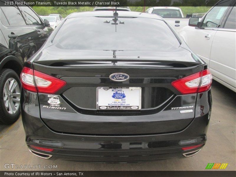 Tuxedo Black Metallic / Charcoal Black 2015 Ford Fusion Titanium