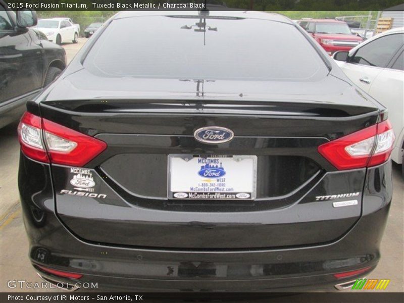 Tuxedo Black Metallic / Charcoal Black 2015 Ford Fusion Titanium