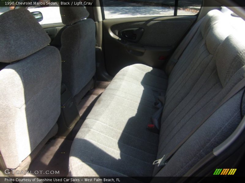 Black / Light Gray 1998 Chevrolet Malibu Sedan