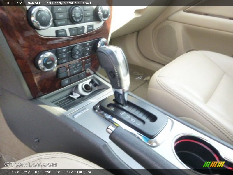 Red Candy Metallic / Camel 2012 Ford Fusion SEL