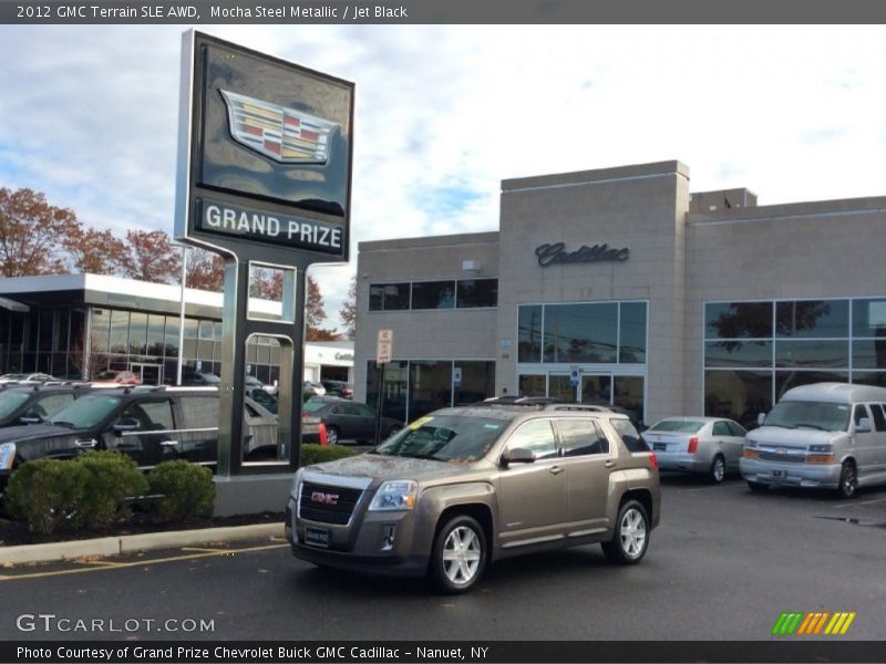 Mocha Steel Metallic / Jet Black 2012 GMC Terrain SLE AWD