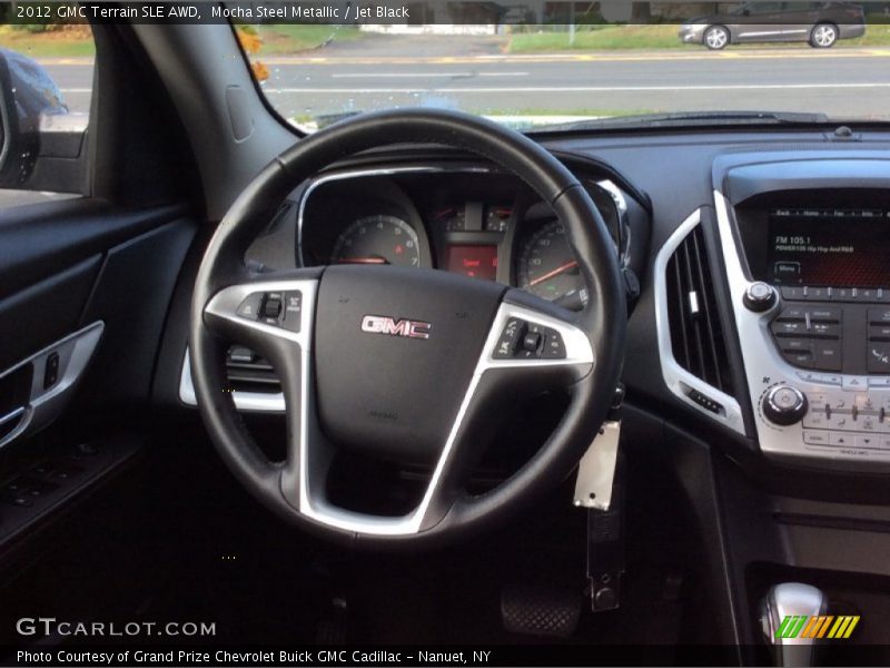 Mocha Steel Metallic / Jet Black 2012 GMC Terrain SLE AWD