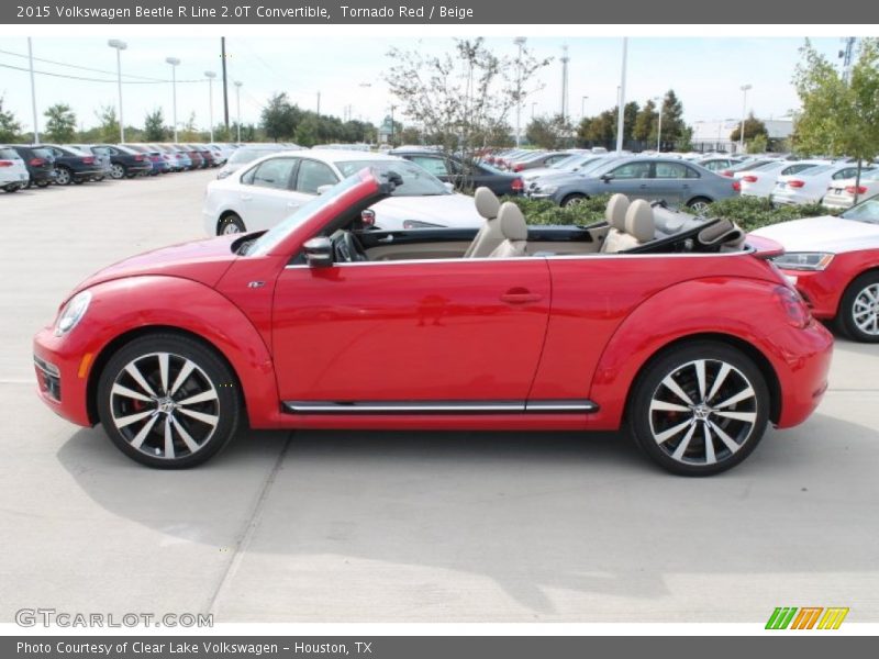  2015 Beetle R Line 2.0T Convertible Tornado Red