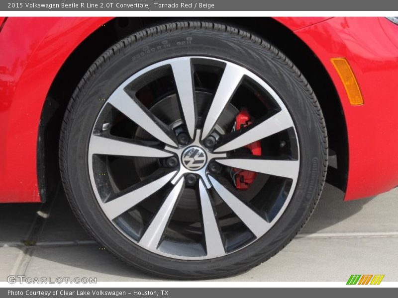  2015 Beetle R Line 2.0T Convertible Wheel