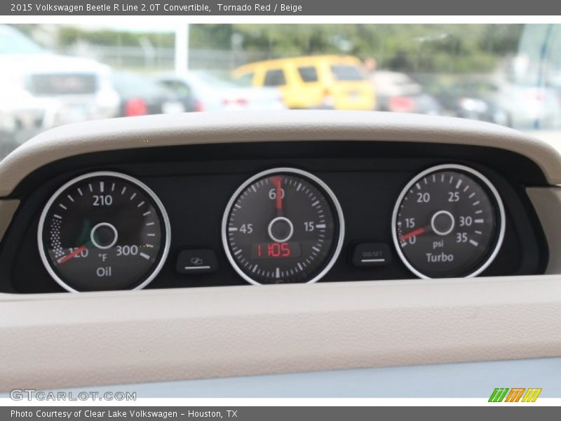  2015 Beetle R Line 2.0T Convertible R Line 2.0T Convertible Gauges