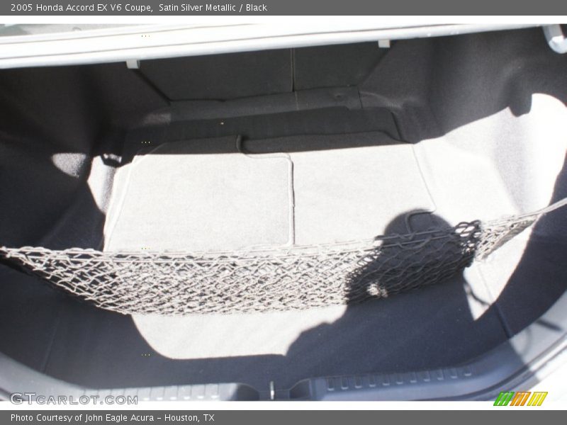 Satin Silver Metallic / Black 2005 Honda Accord EX V6 Coupe