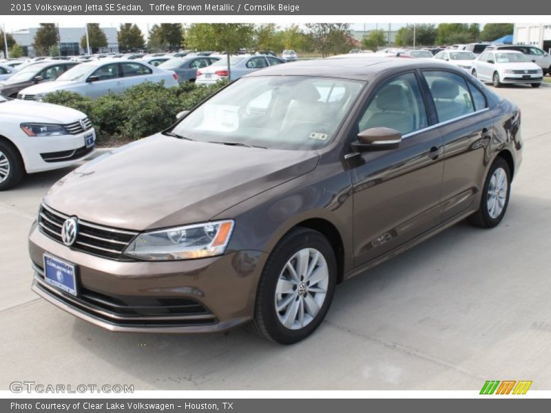 Toffee Brown Metallic / Cornsilk Beige 2015 Volkswagen Jetta SE Sedan