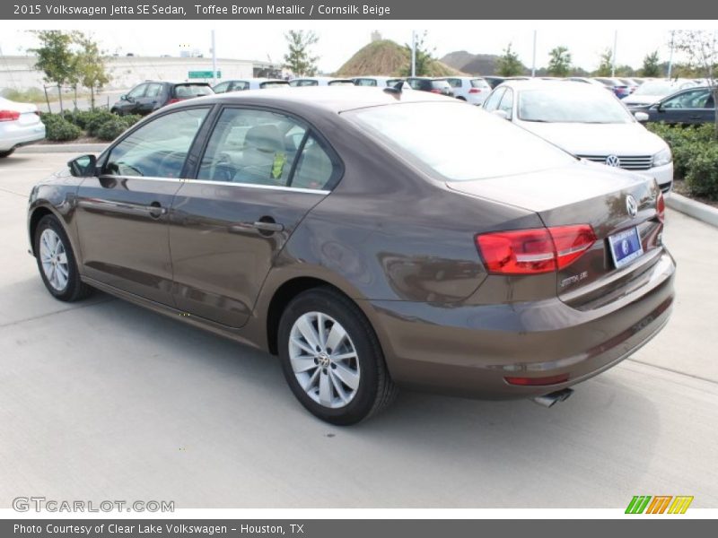 Toffee Brown Metallic / Cornsilk Beige 2015 Volkswagen Jetta SE Sedan