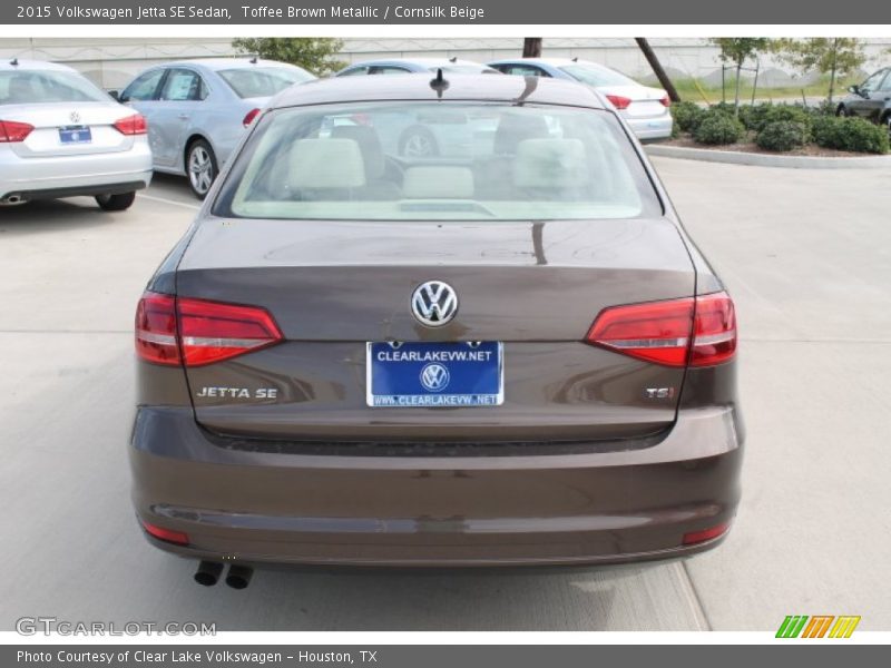 Toffee Brown Metallic / Cornsilk Beige 2015 Volkswagen Jetta SE Sedan