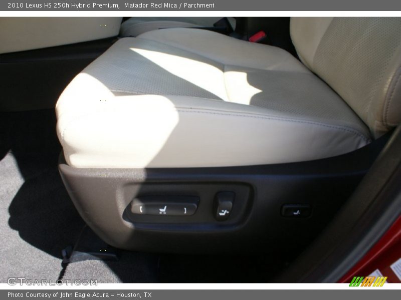 Matador Red Mica / Parchment 2010 Lexus HS 250h Hybrid Premium