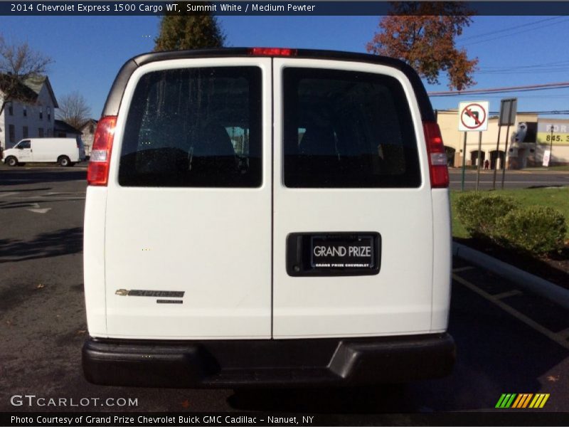Summit White / Medium Pewter 2014 Chevrolet Express 1500 Cargo WT