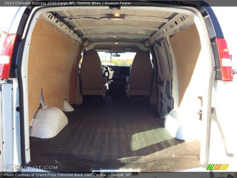 Summit White / Medium Pewter 2014 Chevrolet Express 1500 Cargo WT