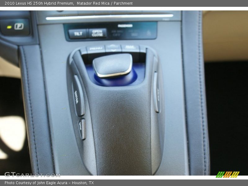 Matador Red Mica / Parchment 2010 Lexus HS 250h Hybrid Premium