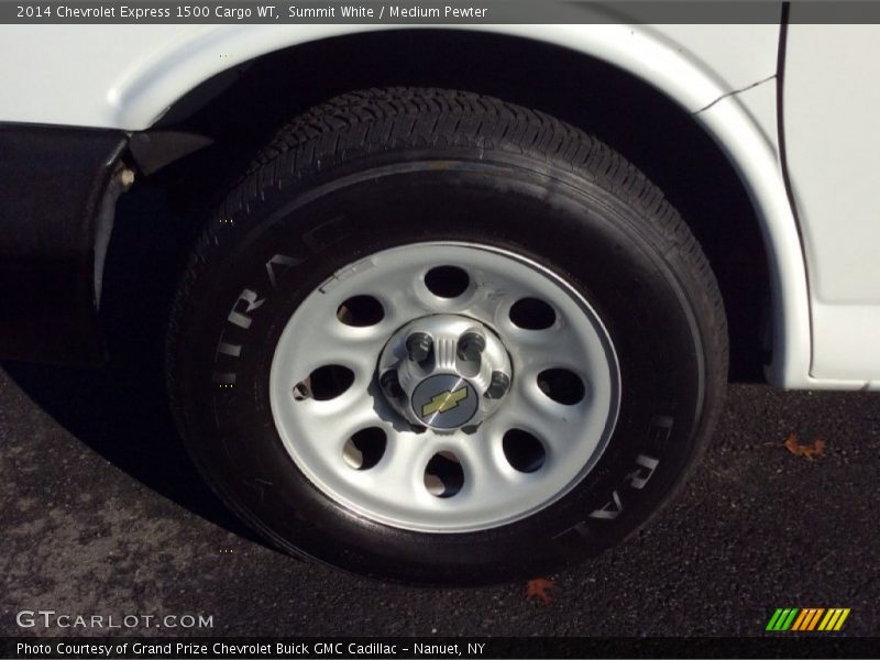 Summit White / Medium Pewter 2014 Chevrolet Express 1500 Cargo WT