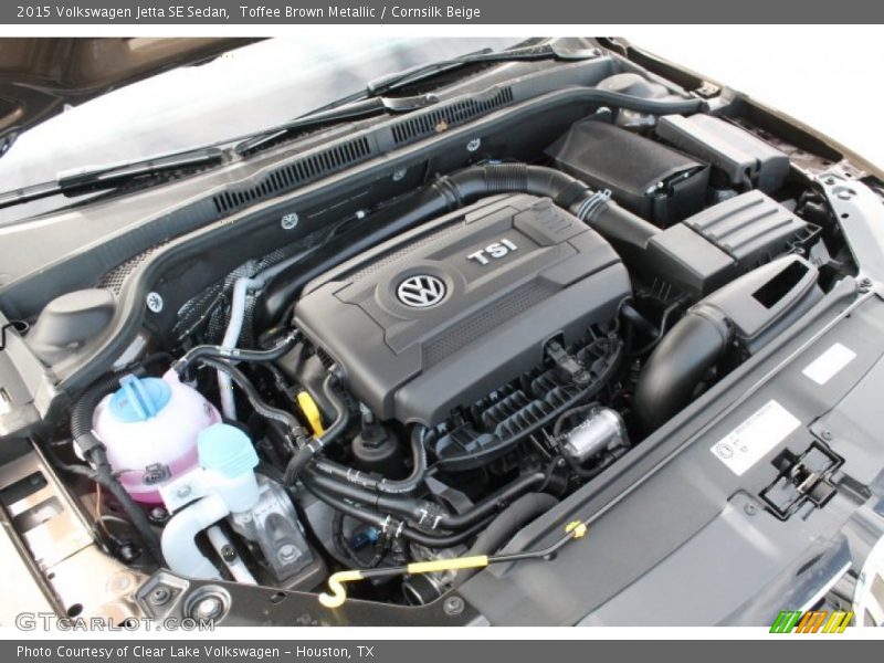  2015 Jetta SE Sedan Engine - 1.8 Liter TSI Turbocharged DOHC 16-Valve 4 Cylinder