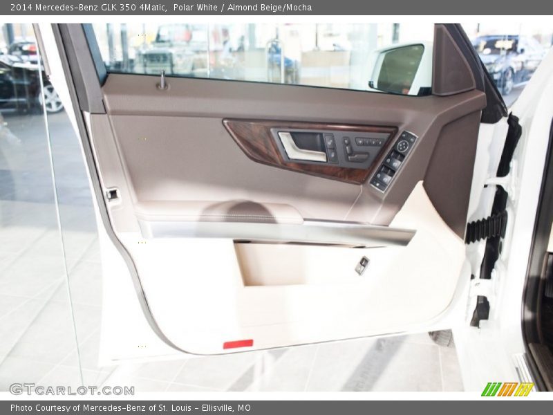 Polar White / Almond Beige/Mocha 2014 Mercedes-Benz GLK 350 4Matic