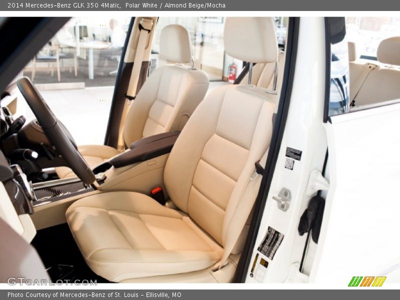 Polar White / Almond Beige/Mocha 2014 Mercedes-Benz GLK 350 4Matic