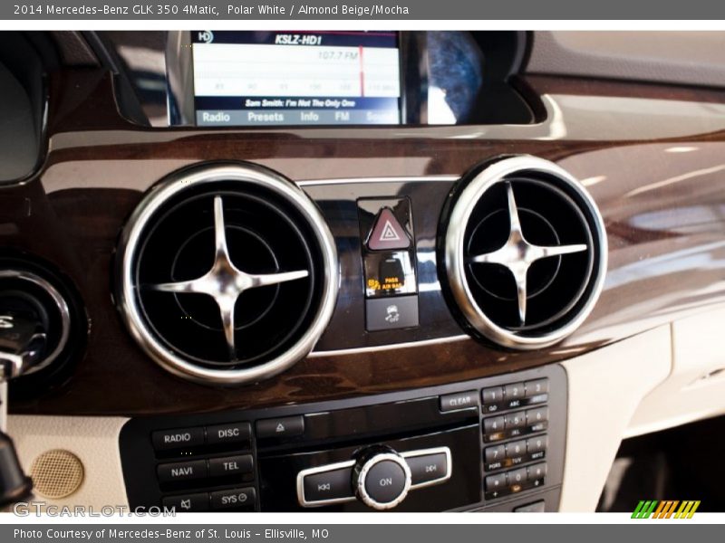 Polar White / Almond Beige/Mocha 2014 Mercedes-Benz GLK 350 4Matic