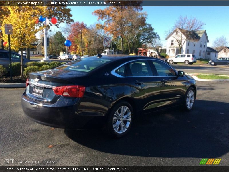 Blue Ray Metallic / Jet Black/Dark Titanium 2014 Chevrolet Impala LT