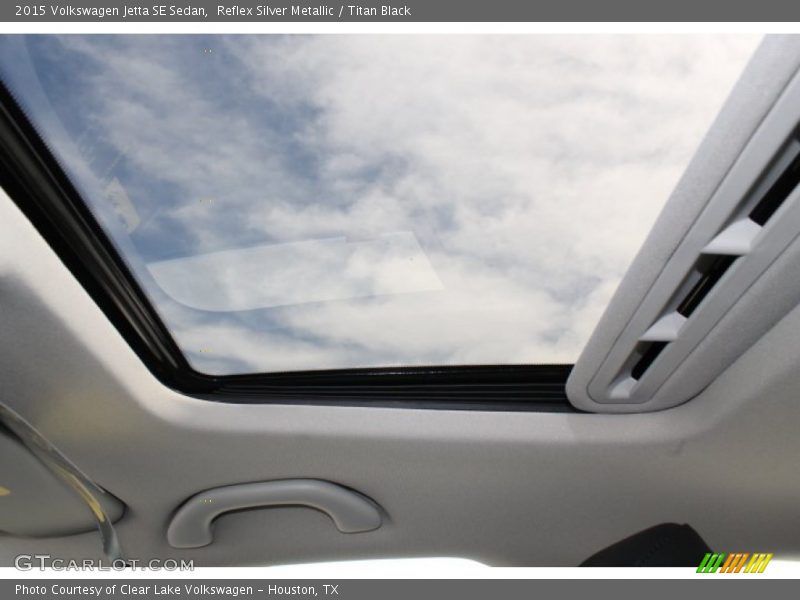Reflex Silver Metallic / Titan Black 2015 Volkswagen Jetta SE Sedan