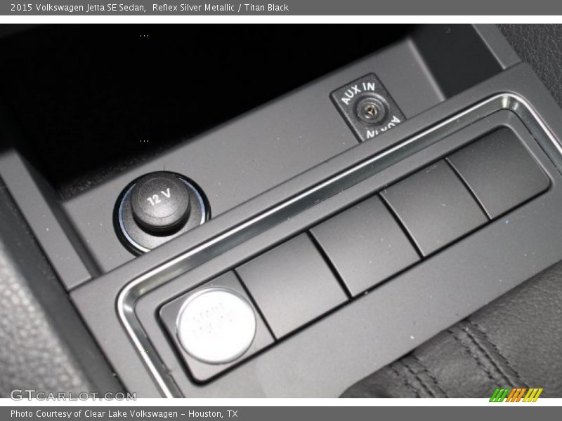 Reflex Silver Metallic / Titan Black 2015 Volkswagen Jetta SE Sedan