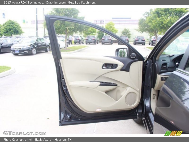 Graphite Luster Metallic / Parchment 2015 Acura RDX Technology