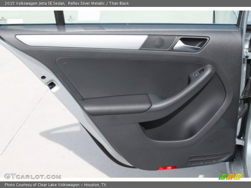 Reflex Silver Metallic / Titan Black 2015 Volkswagen Jetta SE Sedan