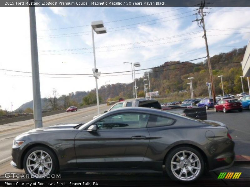  2015 Mustang EcoBoost Premium Coupe Magnetic Metallic