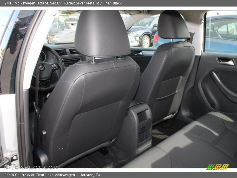 Reflex Silver Metallic / Titan Black 2015 Volkswagen Jetta SE Sedan