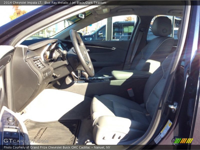 Blue Ray Metallic / Jet Black/Dark Titanium 2014 Chevrolet Impala LT