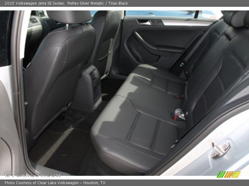 Reflex Silver Metallic / Titan Black 2015 Volkswagen Jetta SE Sedan