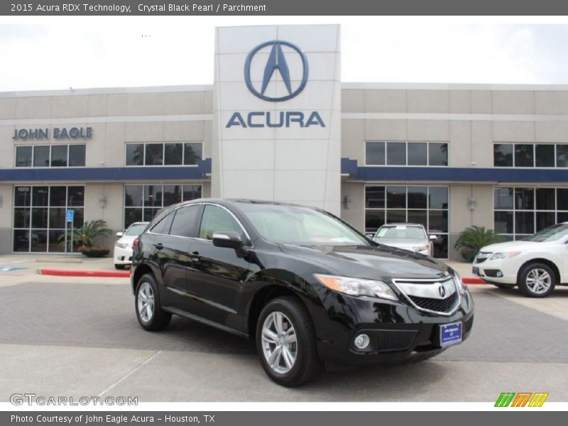 Crystal Black Pearl / Parchment 2015 Acura RDX Technology