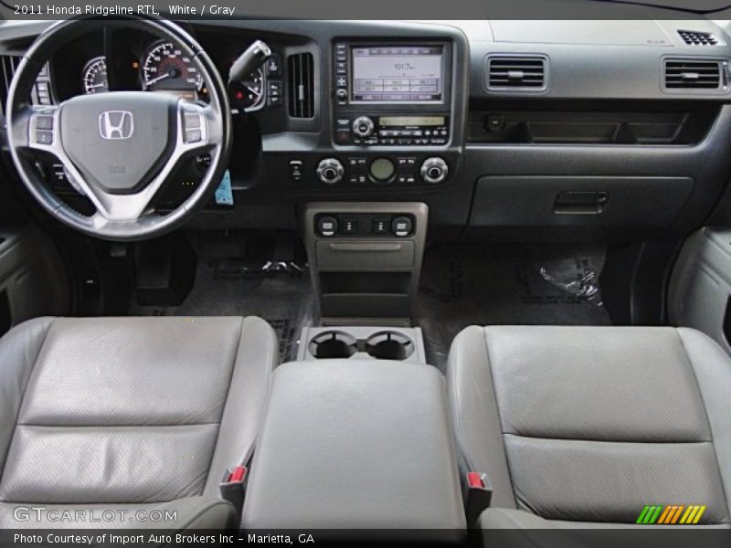  2011 Ridgeline RTL Gray Interior