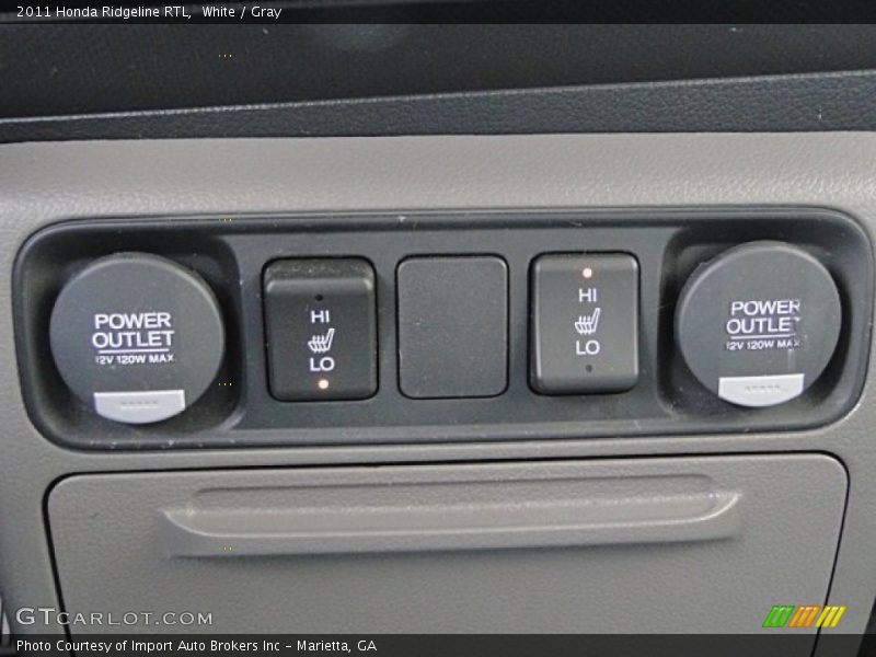 Controls of 2011 Ridgeline RTL