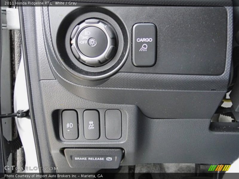 Controls of 2011 Ridgeline RTL