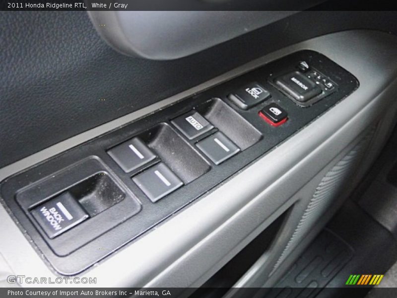 Controls of 2011 Ridgeline RTL