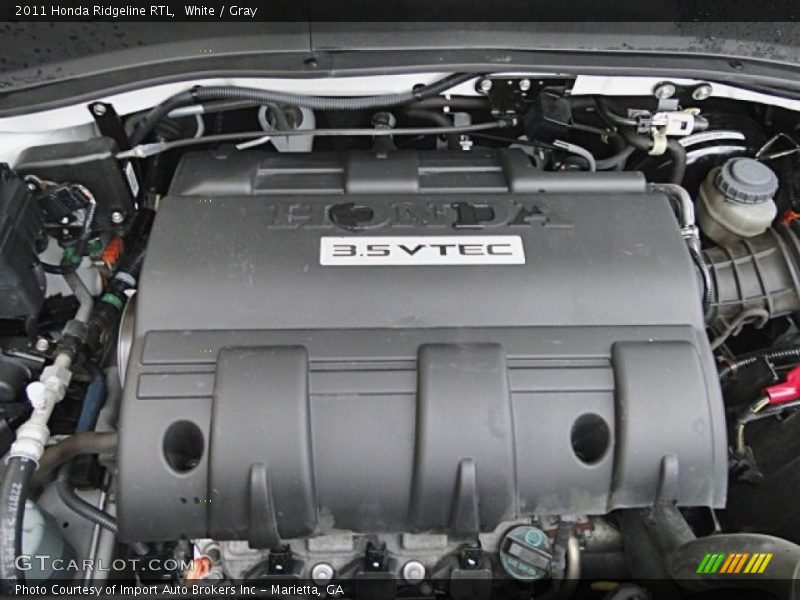  2011 Ridgeline RTL Engine - 3.5 Liter SOHC 24-Valve VTEC V6